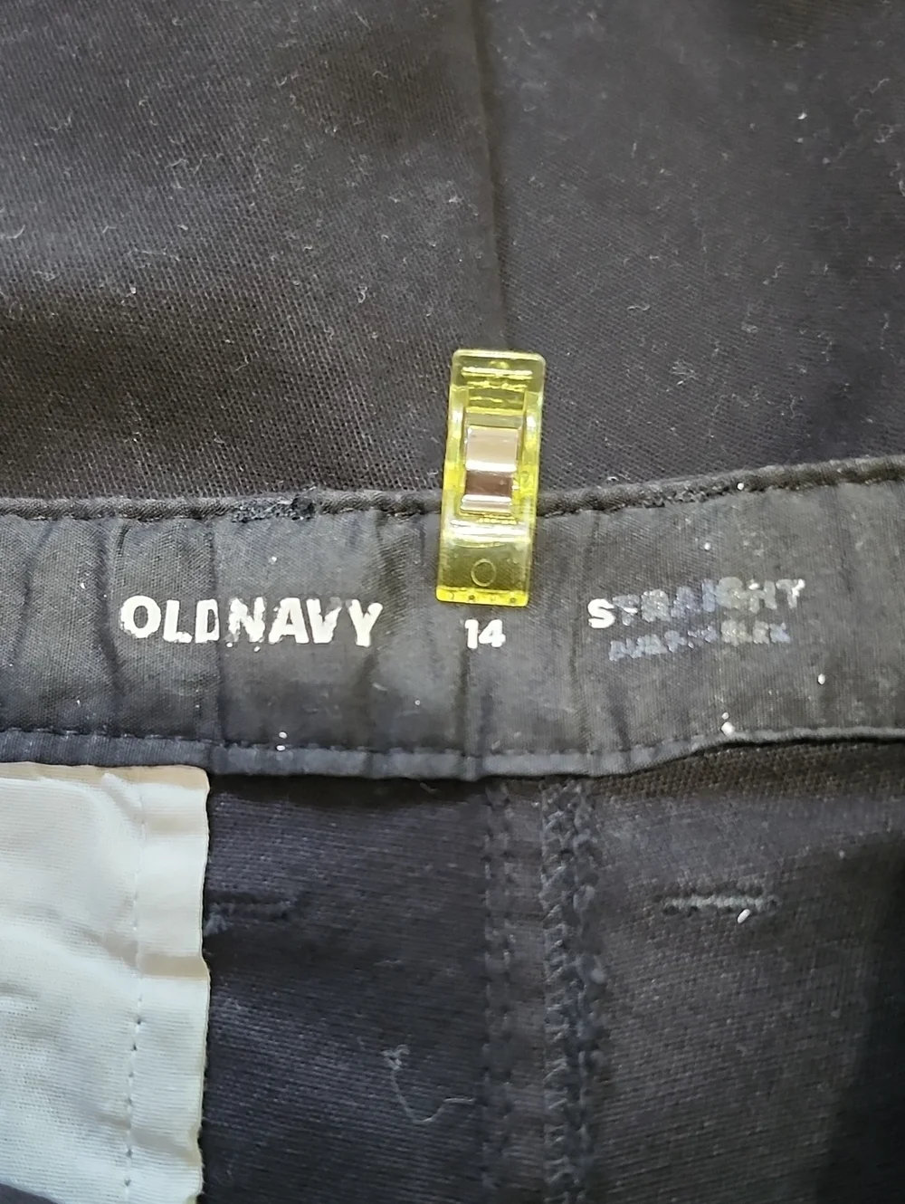2 pairs EUC Sz14Y Old Navy Chinos in Black and Khaki